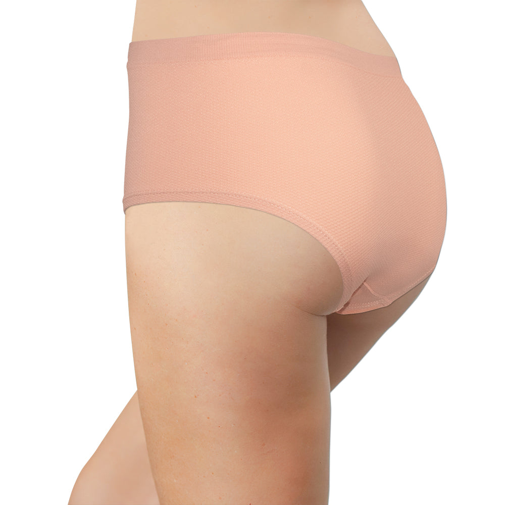 Waffle Knit Seamless Tag Free Cheeky