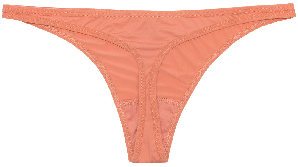 Pretty Peach Thin Side Thong