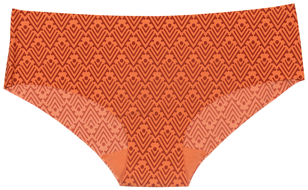 Deco Leaf No Show Laser Cut Hipster