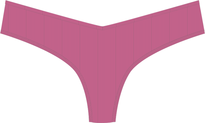 Cotton Rib Thong