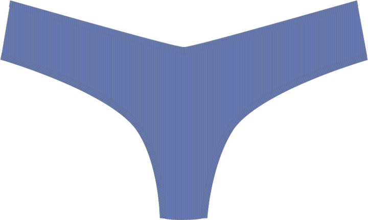 Cotton Rib Thong