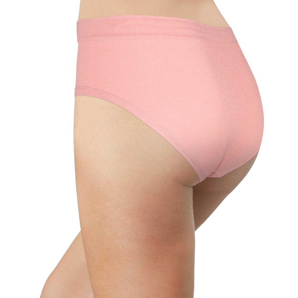 Seamless Ribbed Tag Free Hipster