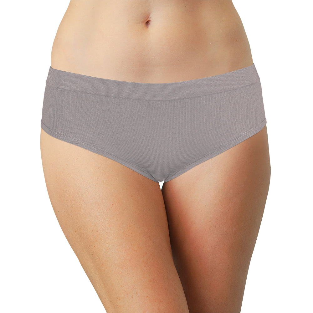 Seamless Ribbed Tag Free Hipster