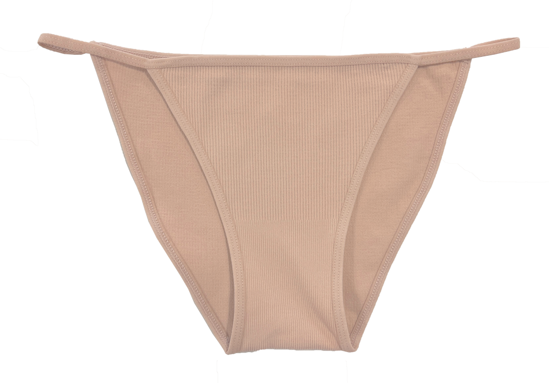 Seamless Rib Strappy Bikini