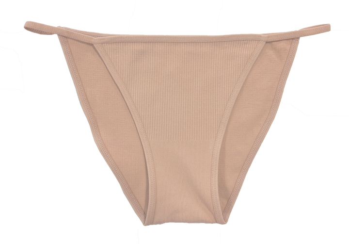 Seamless Rib Strappy Bikini