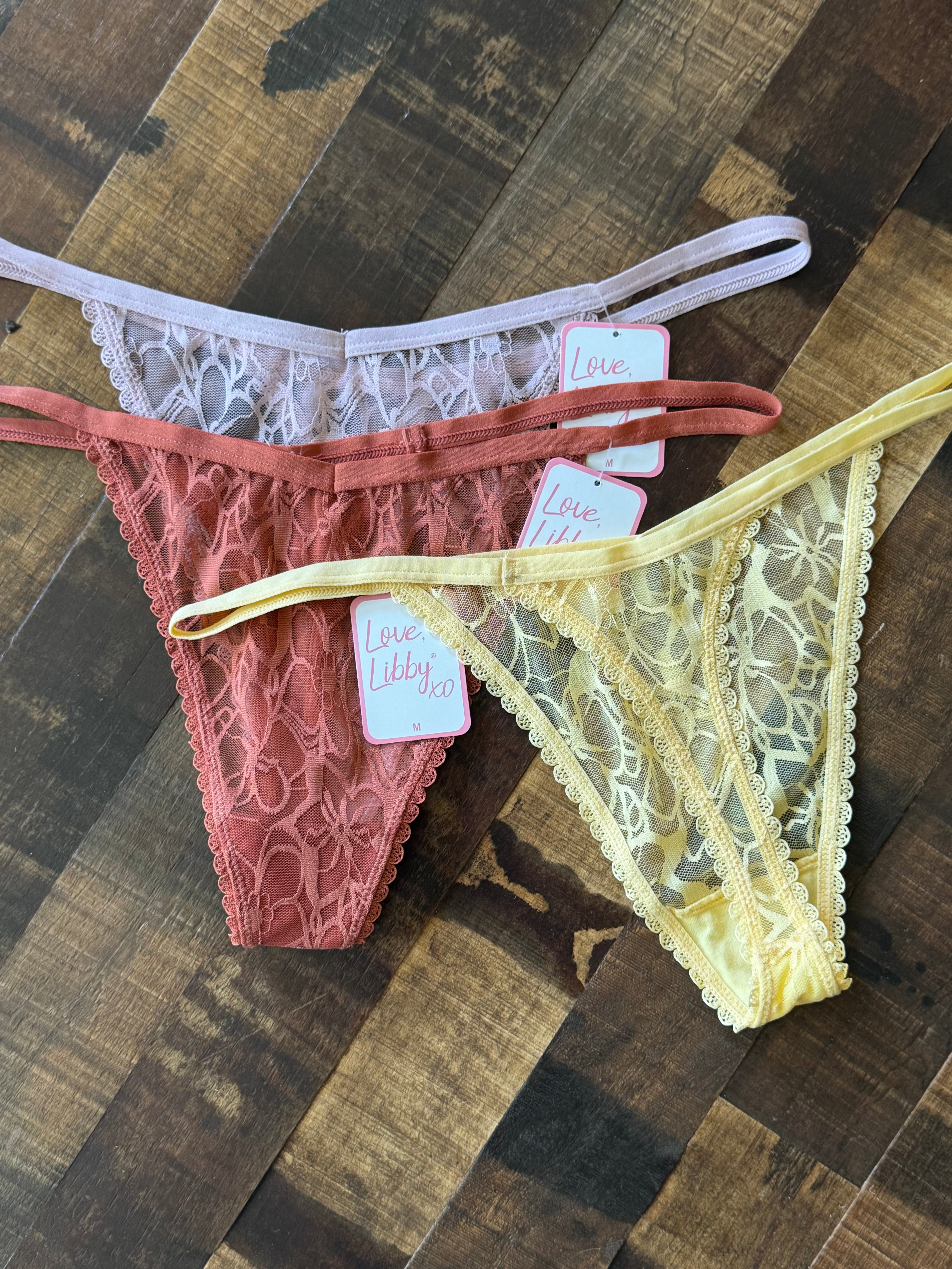 Love Libby Panties campaign image — playful pink lifestyle shot