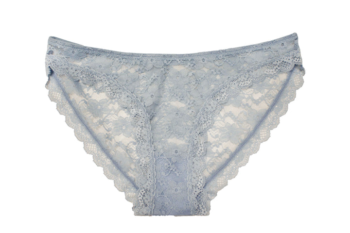All Over Lace Bikini with Lace Trim, XS-2X