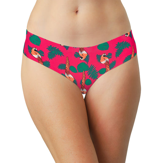 Parrots Invisible Laser Cut Thong