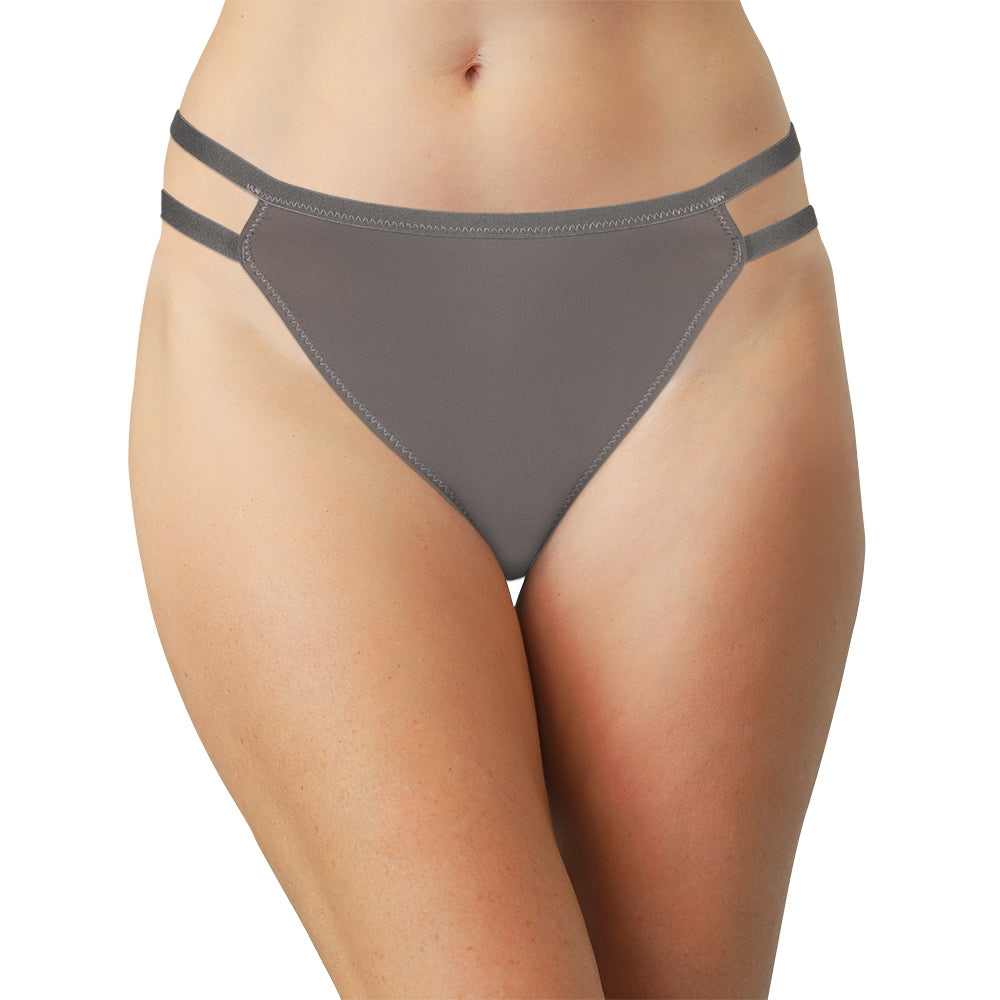 Micro Thong with Double Elastic Sides