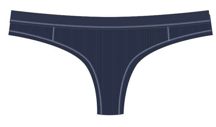 Modal Thong with Contrast Stitch