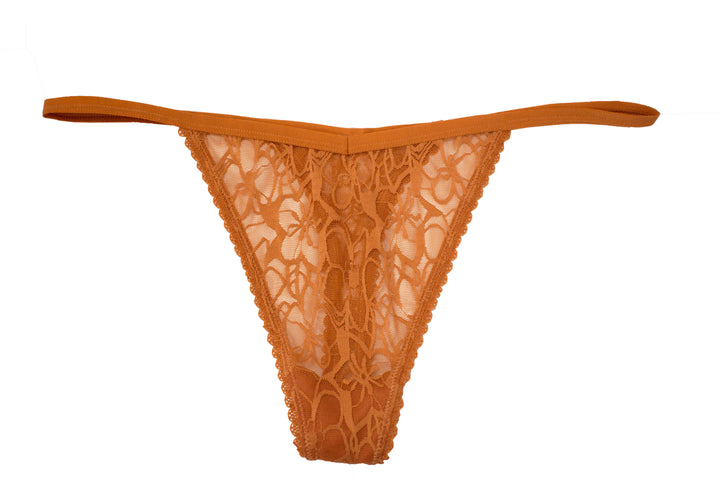 Bold Floral Thong, XS-2X