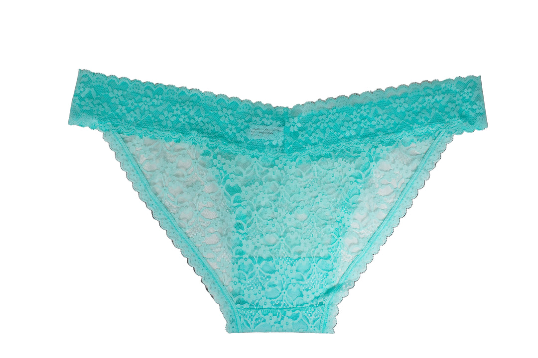 Ditsy All Over Lace Cheeky, XS-2X