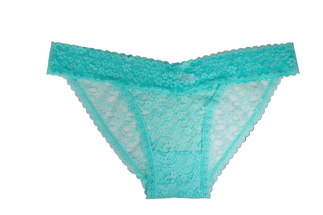 Ditsy All Over Lace Cheeky, XS-2X