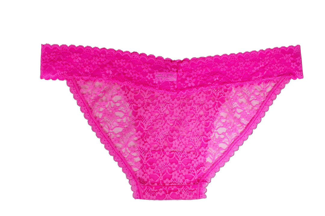 Ditsy All Over Lace Cheeky, XS-2X