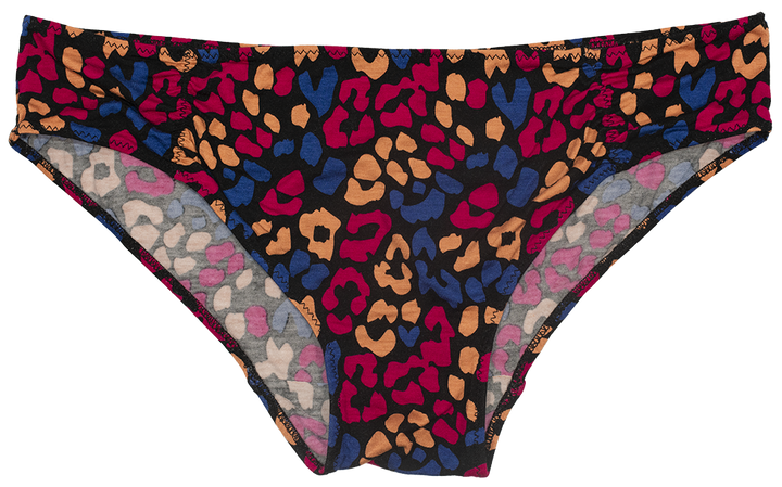 Colorful Leopard Print Modal Bikini