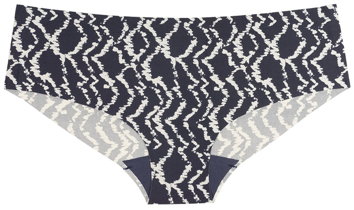 Ikat Dye No show Laser Cut Hipster