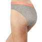 High Waist Cotton Cheeky with Shimmer Elastic