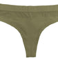Micro Thong with Mesh Cut Out