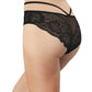 Floral Lace and Mesh Cheeky