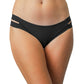 Ribbed Cheeky with Double Strap Elastic Sides
