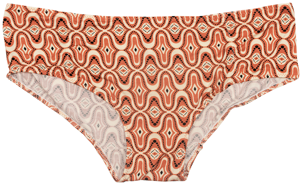 Retro Deco Modal Hipster in Apricot Brandy – Love Libby