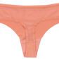 Pink Laser Cut Thong with Mesh Back