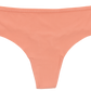 Pink Laser Cut Thong with Mesh Back