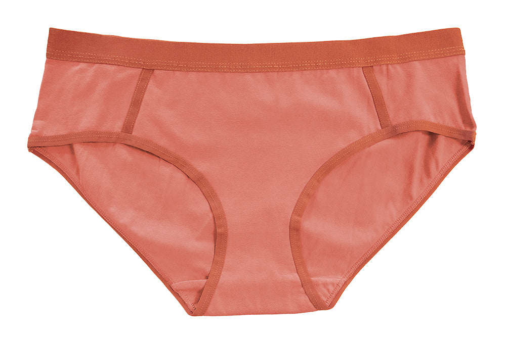 Retro Cotton Brief in Rust – Love Libby