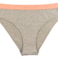 High Waist Cotton Cheeky with Shimmer Elastic