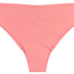 Pretty Pink Ruched Back Invisible Laser Cut Cheeky